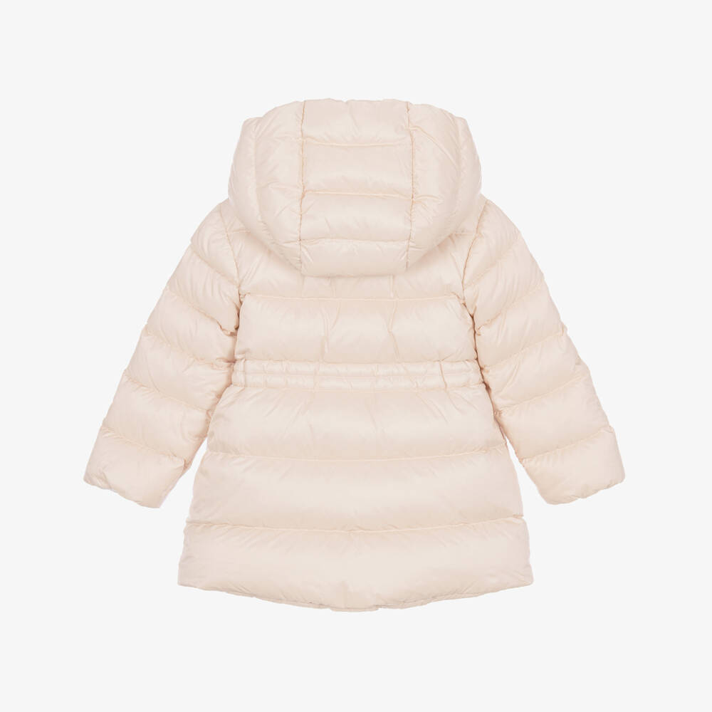 Moncler Enfant-Girls Powder Pink Ylenia Down Padded Coat | Childrensalon