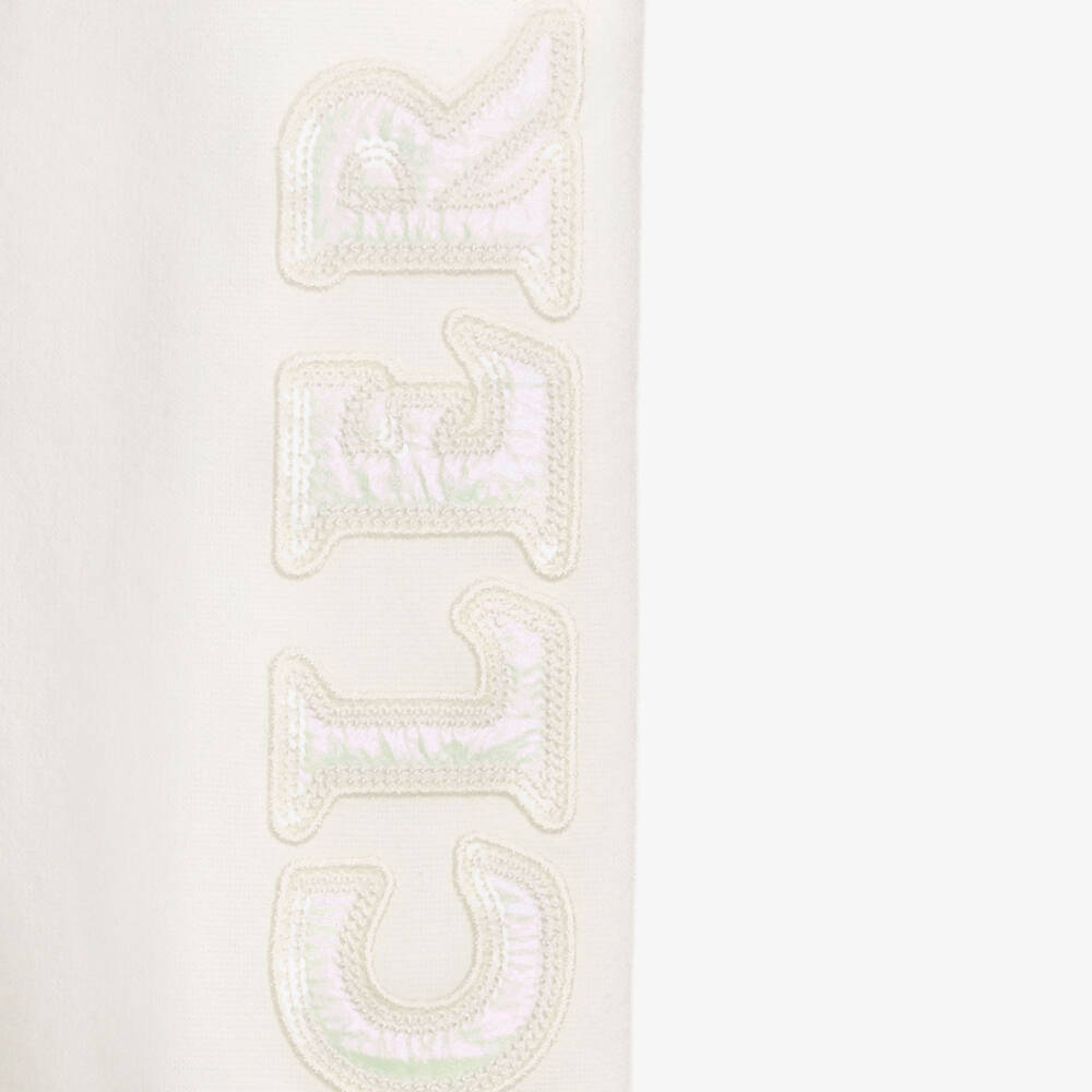 Moncler Enfant-Ivory Milano Jersey Leggings | Childrensalon