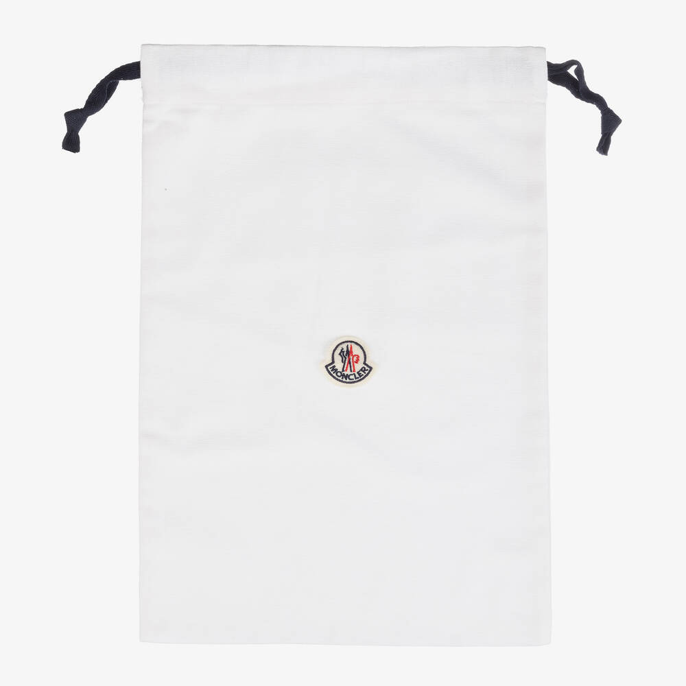 Moncler Enfant-Ivory Padded Baby Changing Bag (44cm) | Childrensalon