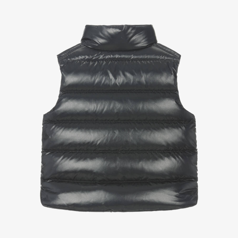 Moncler Enfant-جيليه Bernard مبطن بريش لون كحلي | Childrensalon