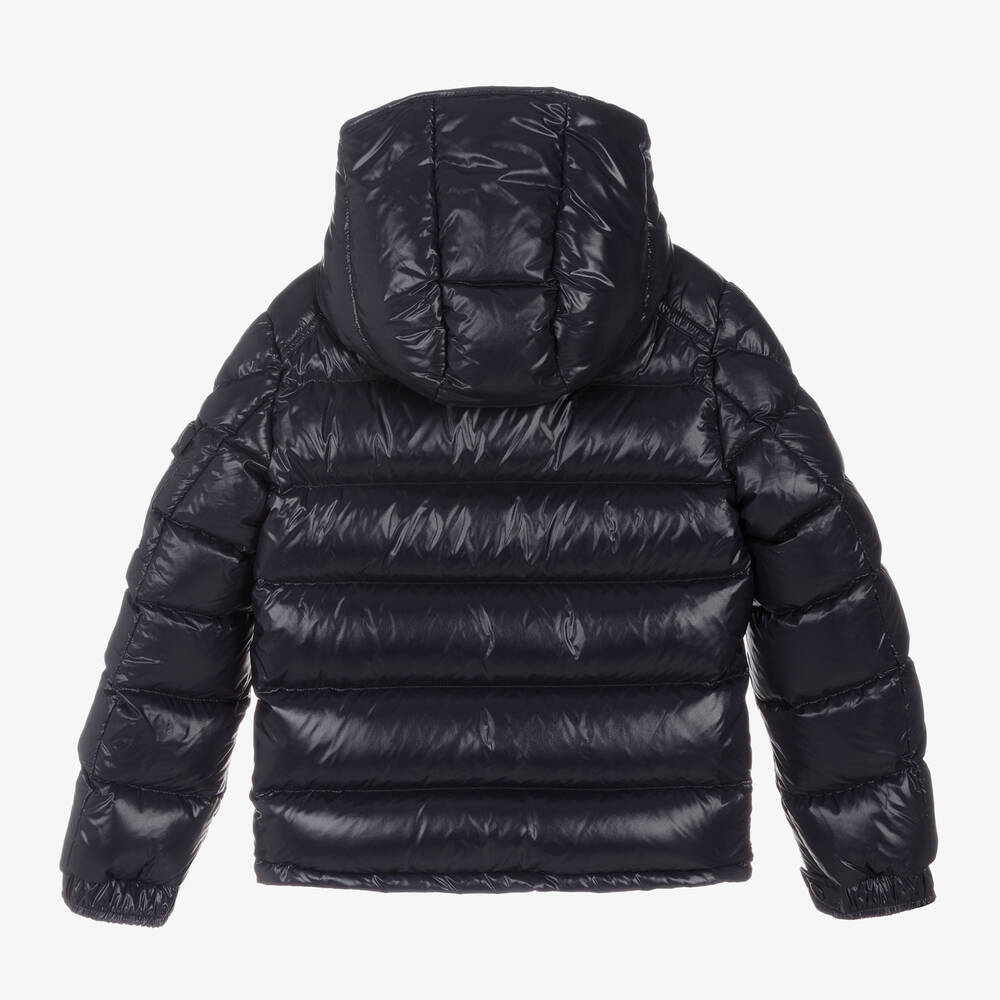 Moncler Enfant-Teen Boys Navy Blue Maya Down Puffer Jacket | Childrensalon
