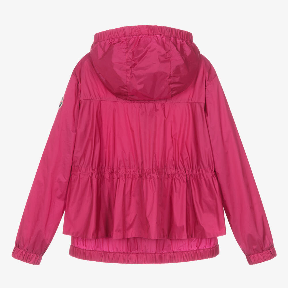 Moncler Enfant Teen Girls Pink Owara Windbreaker Jacket