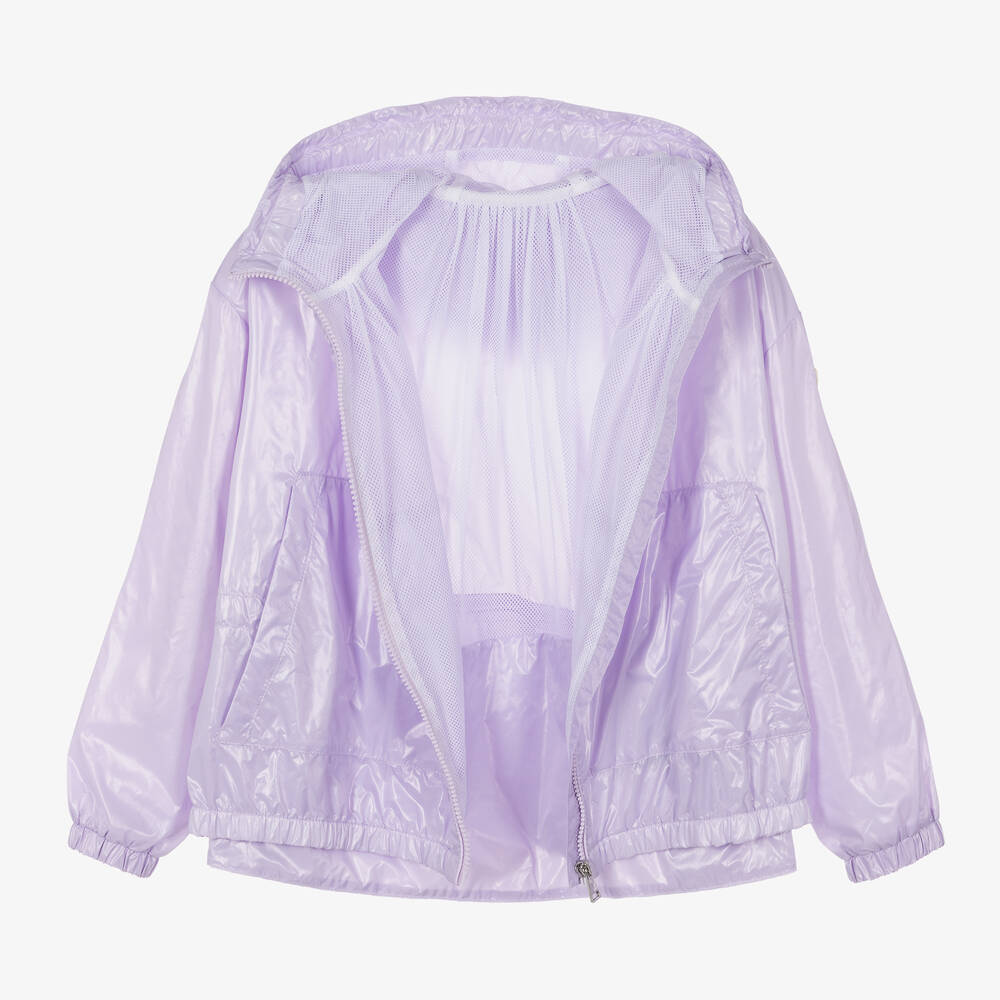 Moncler Enfant-Teen Girls Purple Urbonas Jacket | Childrensalon
