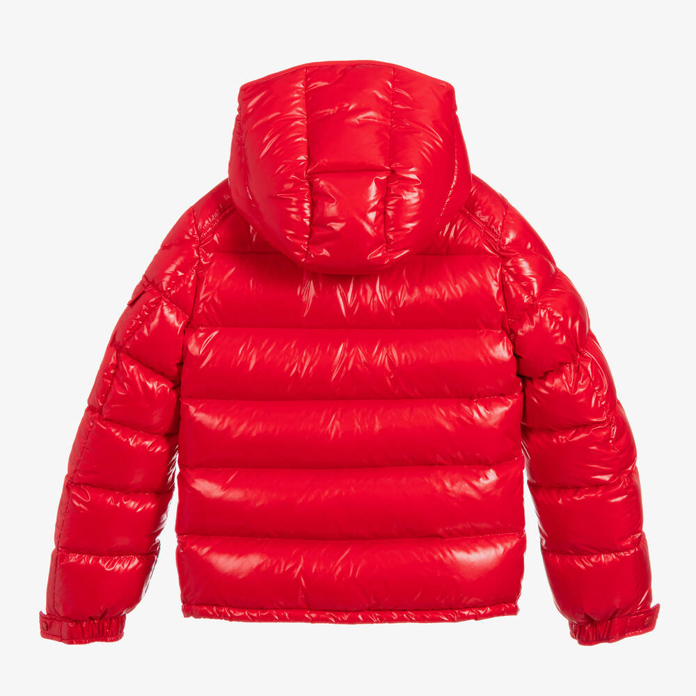 Moncler Enfant-Teen Red Down Padded Jacket | Childrensalon