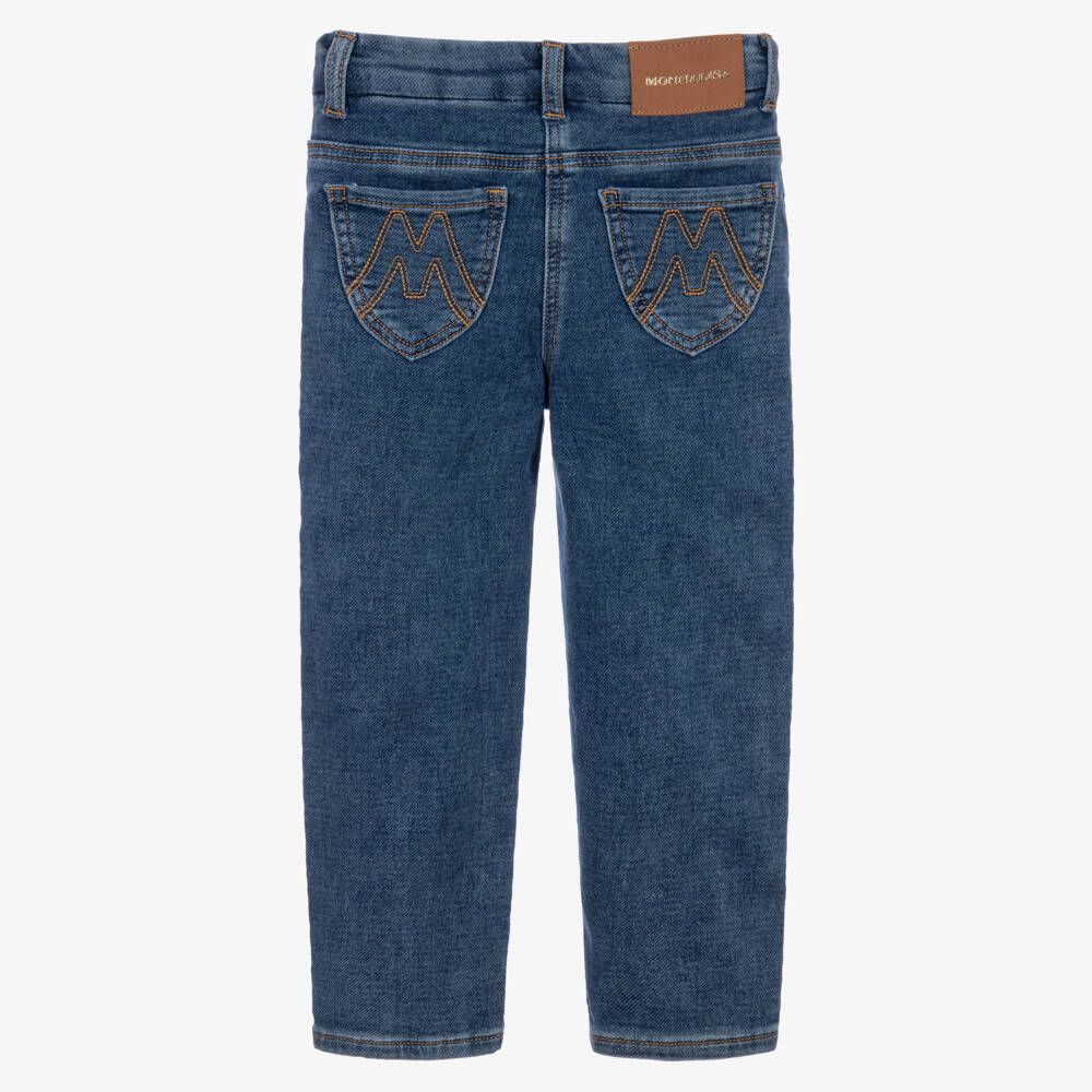 Monnalisa-Girls Blue Jeans with Jessie & Bullseye | Childrensalon