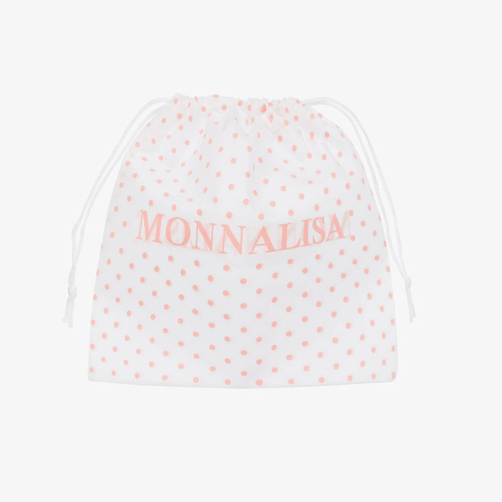 Monnalisa-Girls Bright Red Studded Shoulder Bag (17cm) | Childrensalon