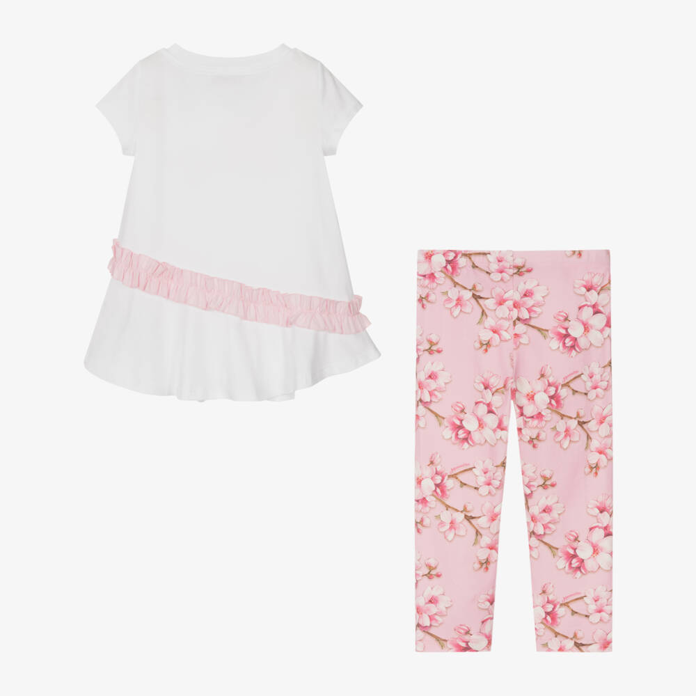 Vanessa Pink Fruits Legging Set