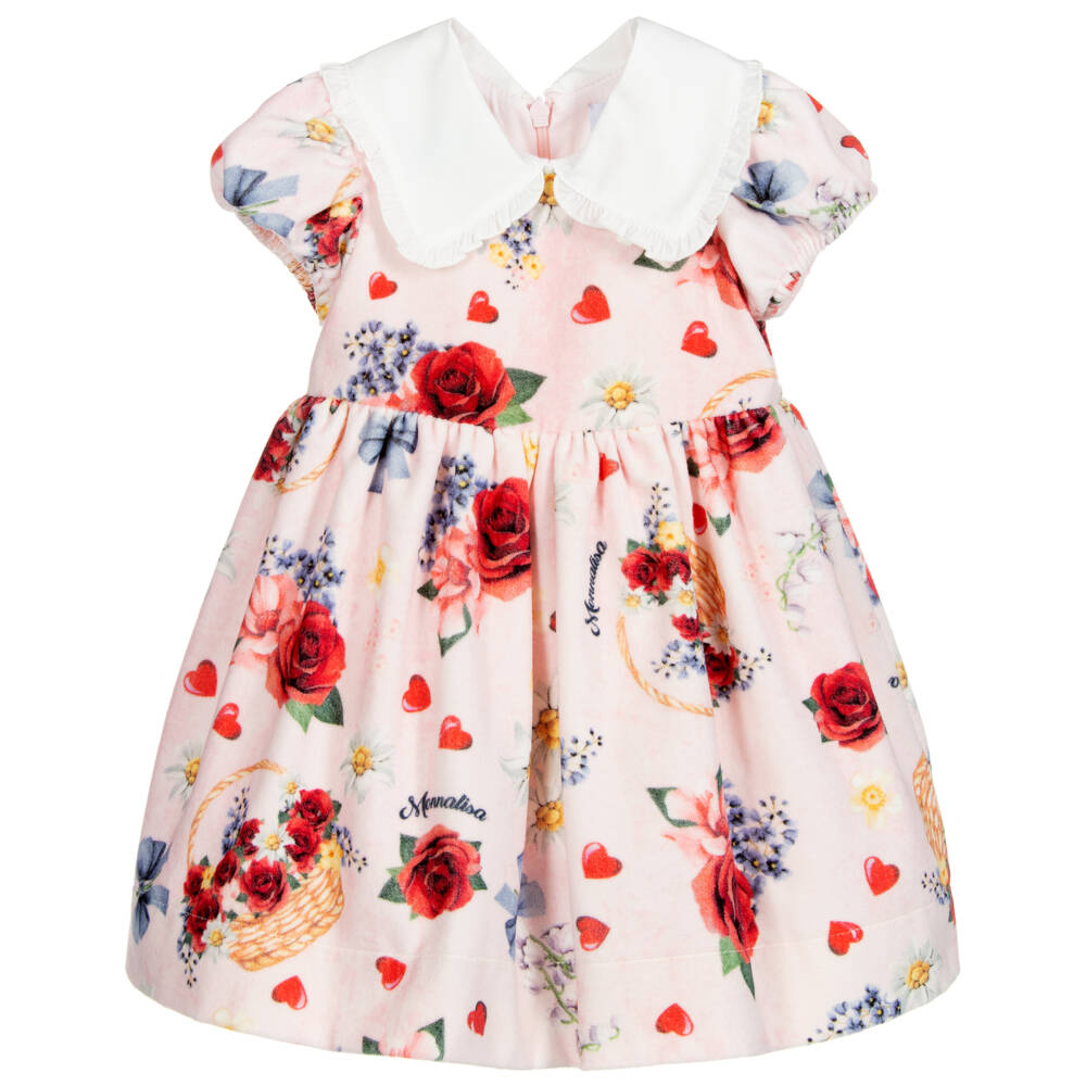 designer girls dresses from monnalisa Organza cloud dress girl
