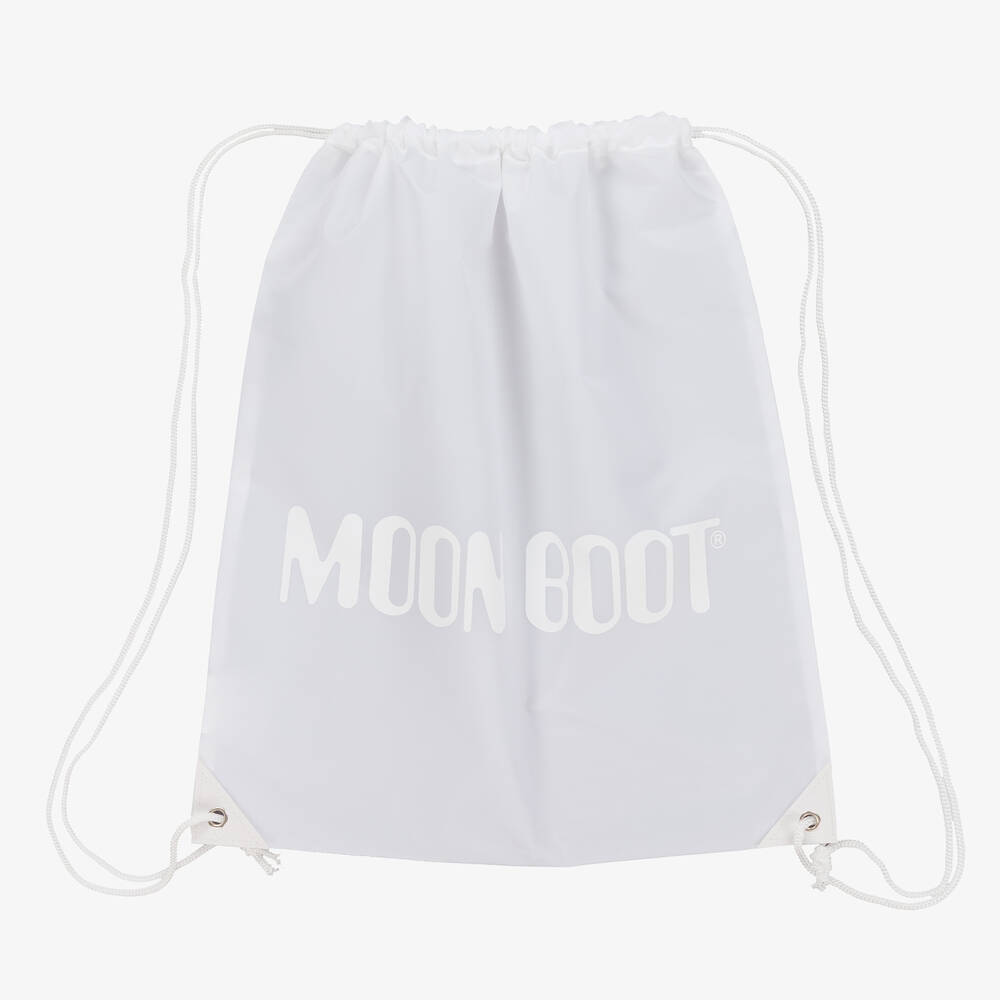 Moon Boot-Girls White Unicorn Rainbow Snow Boots | Childrensalon