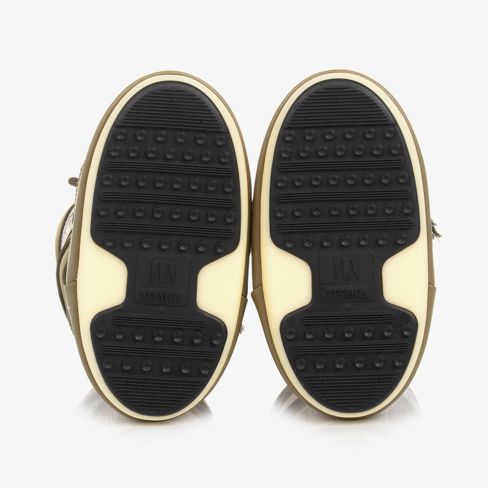 Moon Boot-Green Icon Nylon Snow Boots | Childrensalon