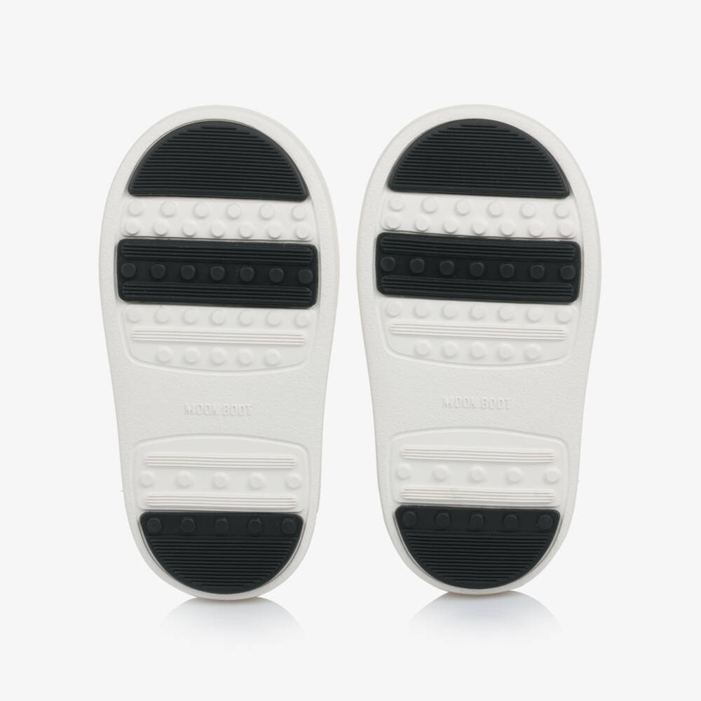 Moon Boot-Grey Park Zip High Boots | Childrensalon