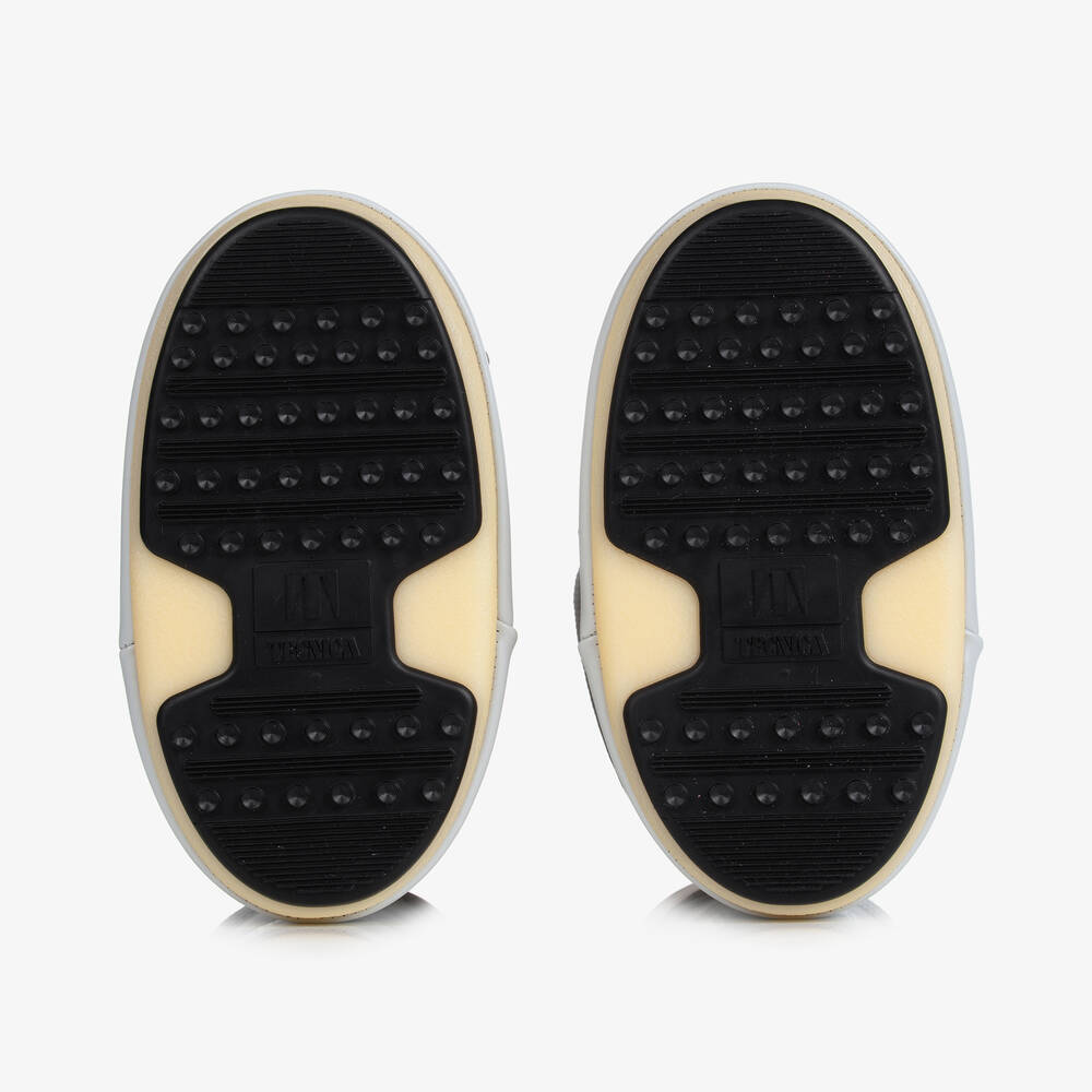 Moon Boot-Бело-серые зимние сапоги Icon | Childrensalon