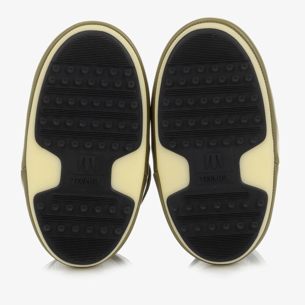 Moon Boot-Зимние полусапоги Icon цвета хаки | Childrensalon