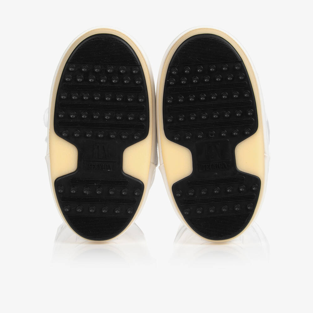 Moon Boot-Бело-серые боты для подростков | Childrensalon