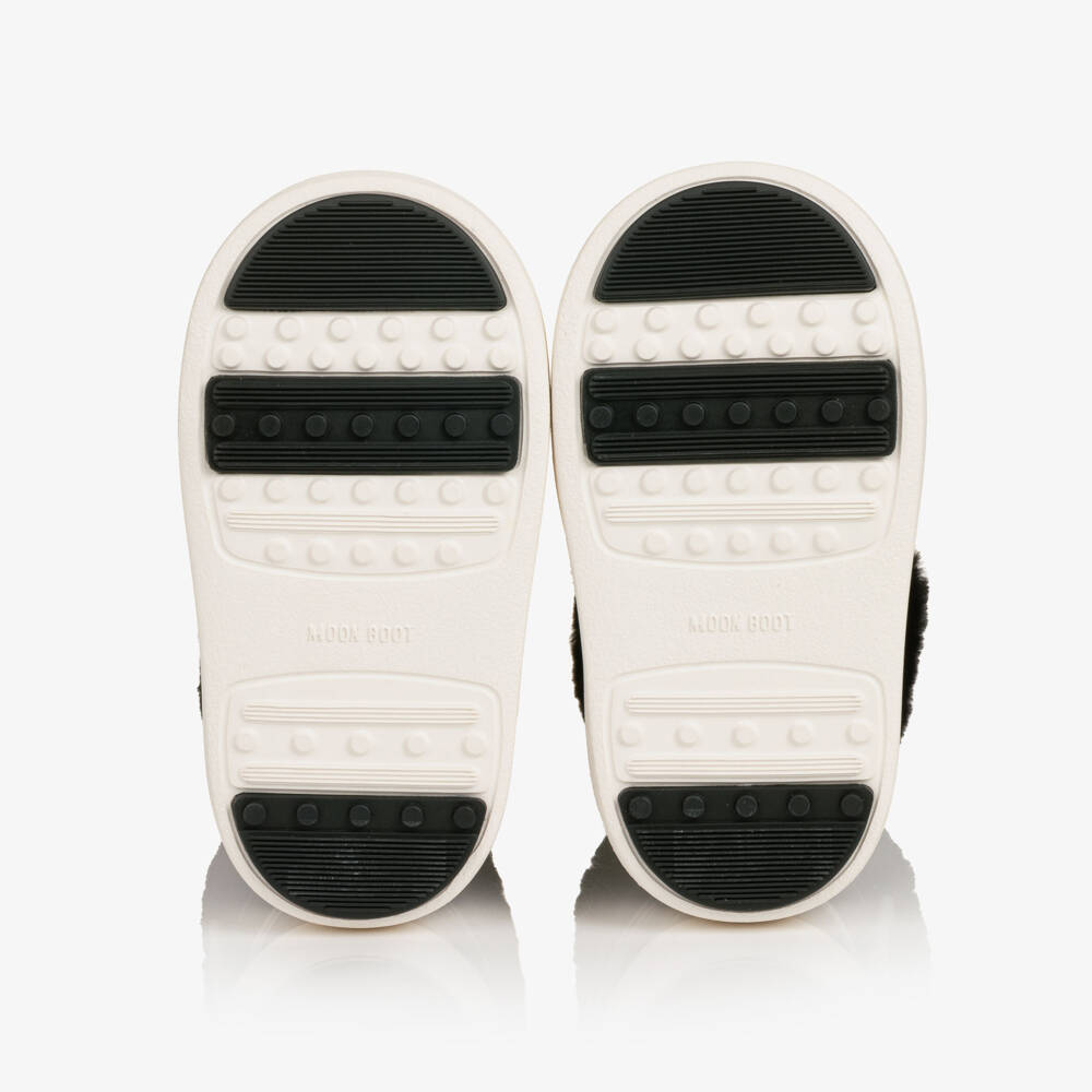 Moon Boot-Waterproof Park Strap Boots in Navy Blue | Childrensalon