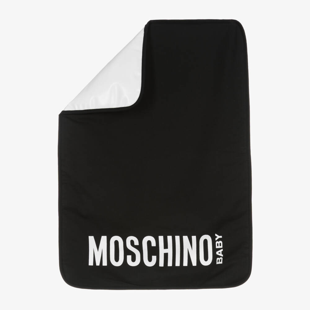 Moschino-Black Moschino Teddy Bear Changing Bag (36cm) | Childrensalon