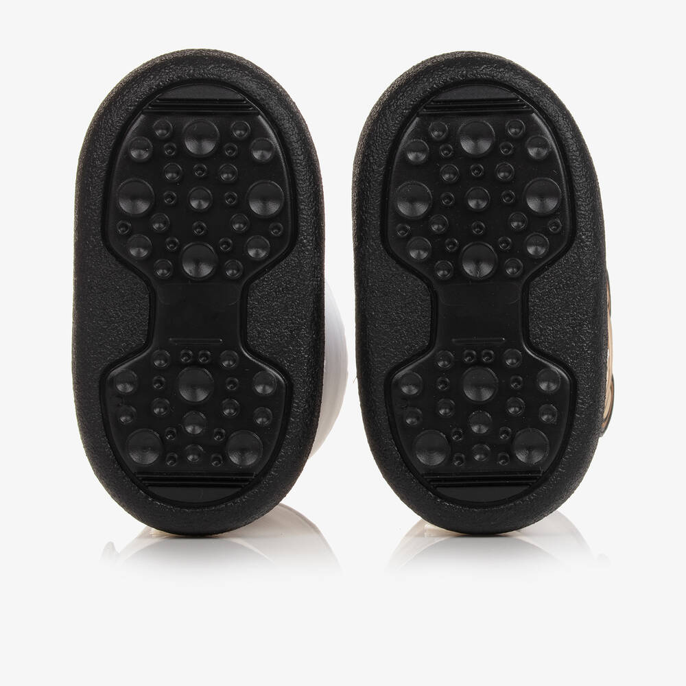 Moschino-White Teddy Bear Snow Boots | Childrensalon