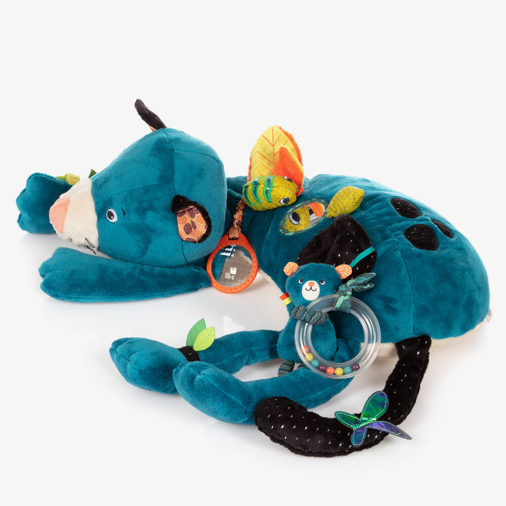 Moulin Roty-Голубая развивающая игрушка Пантера (80см) | Childrensalon