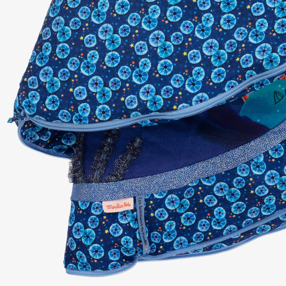 Moulin Roty-Blue Sealife Activity Playmat (90cm) | Childrensalon