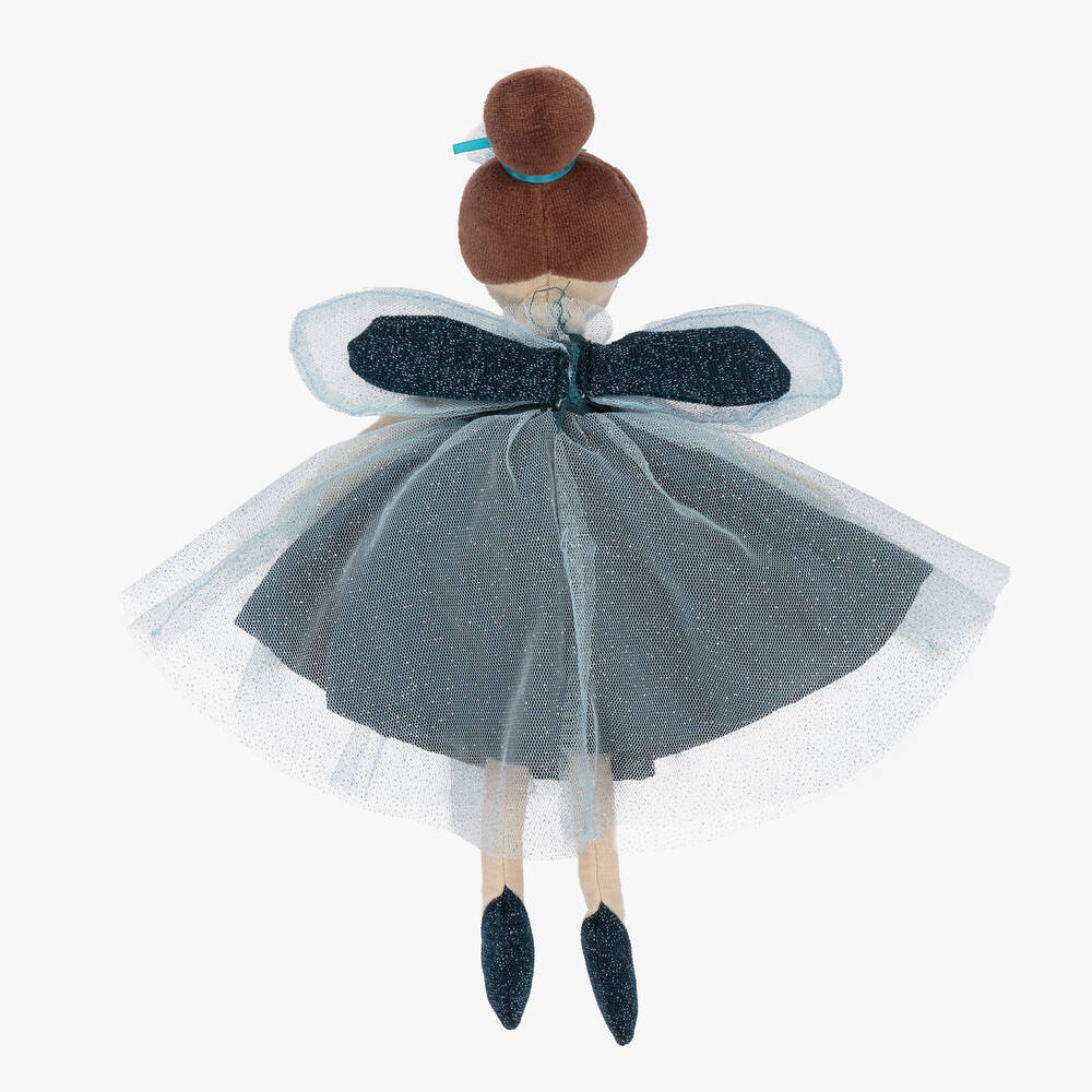 Moulin Roty-دمية شكل فيري تول لون أزرق (30 سم) | Childrensalon