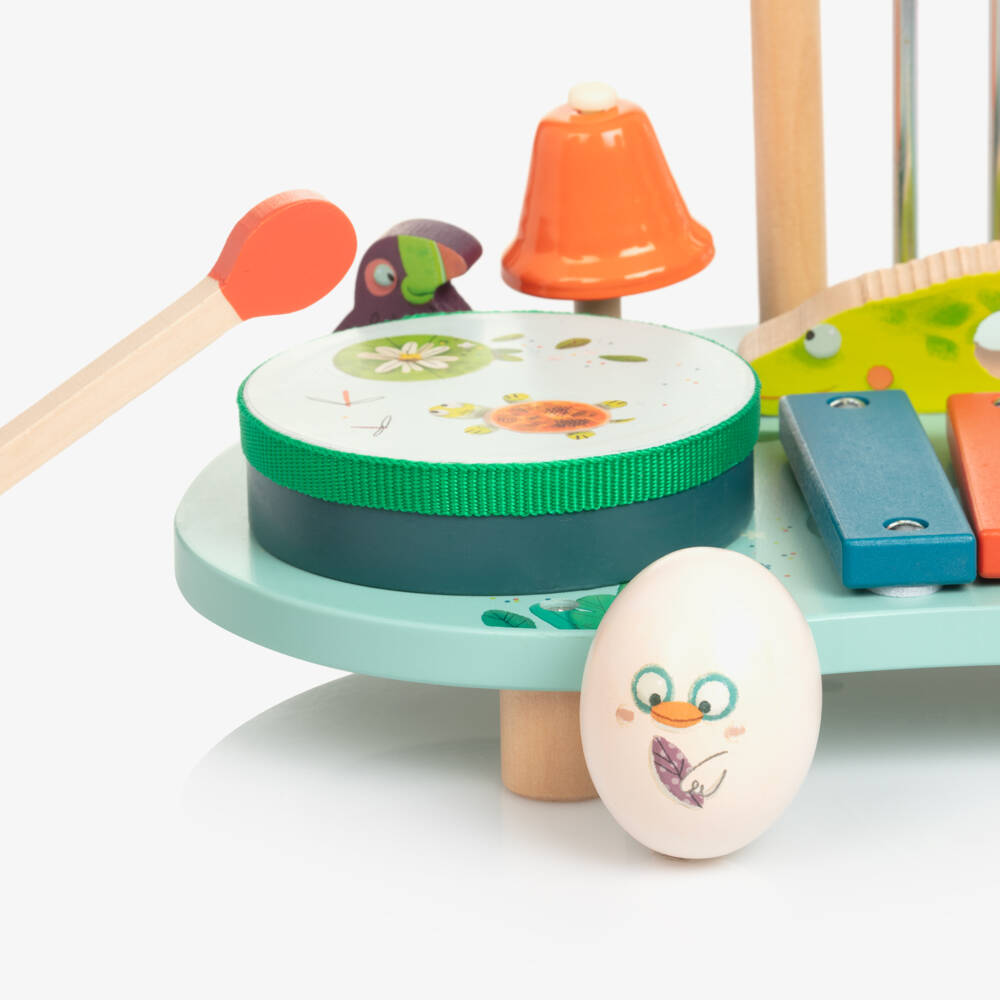 Moulin Roty-Jungle Multi-Activity Musical Table (33cm) | Childrensalon