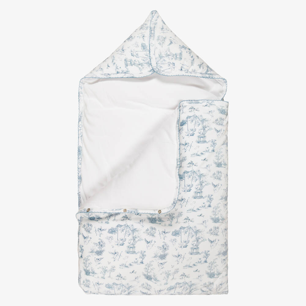 My Little Pie-Blue Celestia Print Supima Cotton Nest (85cm) | Childrensalon