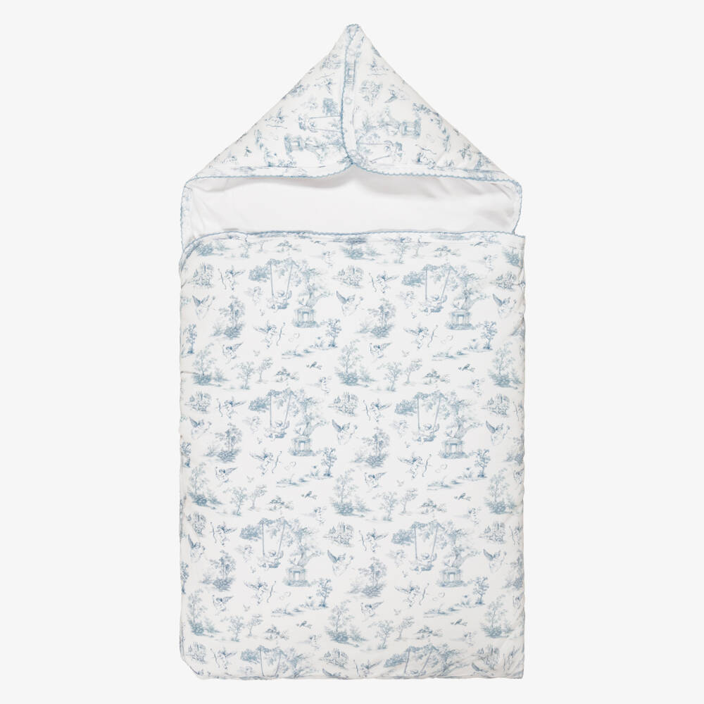 My Little Pie-Blue Celestia Print Supima Cotton Nest (85cm) | Childrensalon