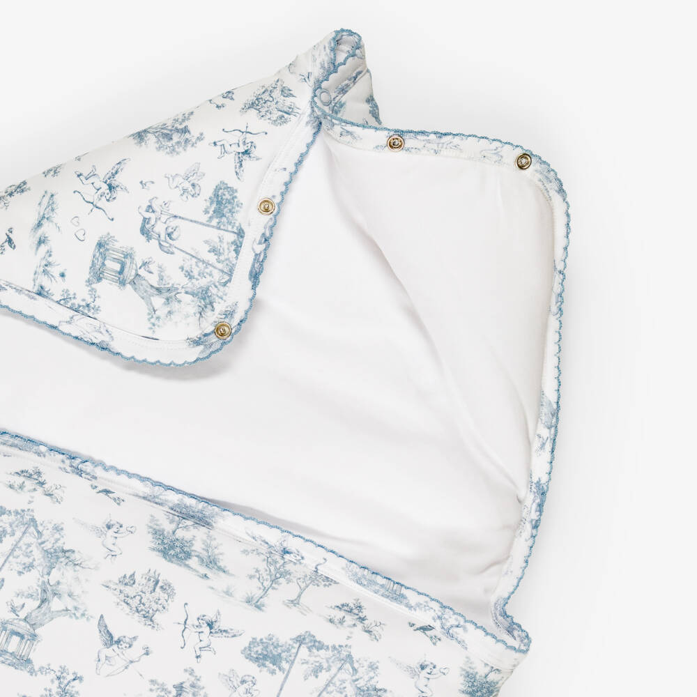 My Little Pie-Blue Celestia Print Supima Cotton Nest (85cm) | Childrensalon