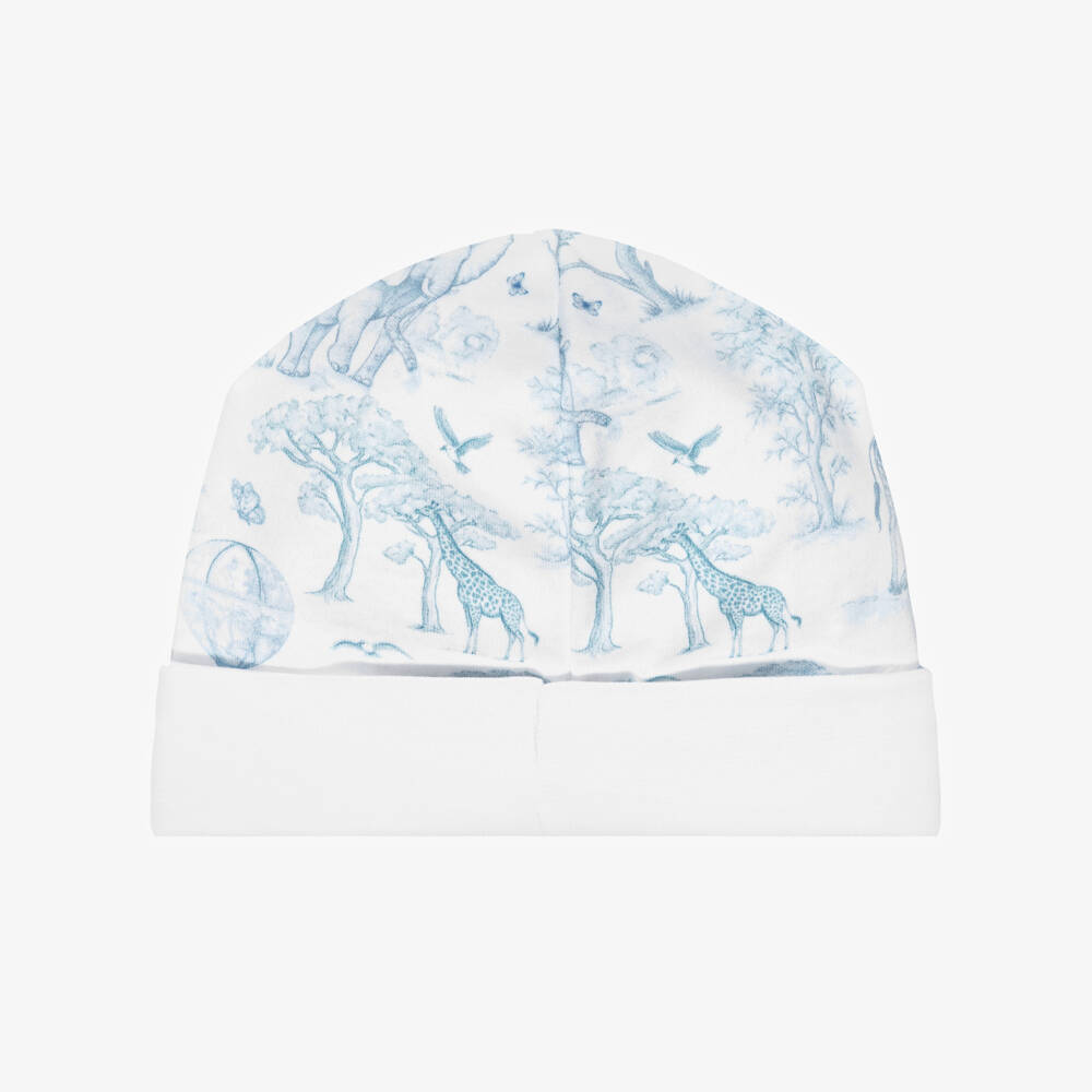 My Little Pie-Шапочка Африка голубая из хлопка супима для малышей | Childrensalon