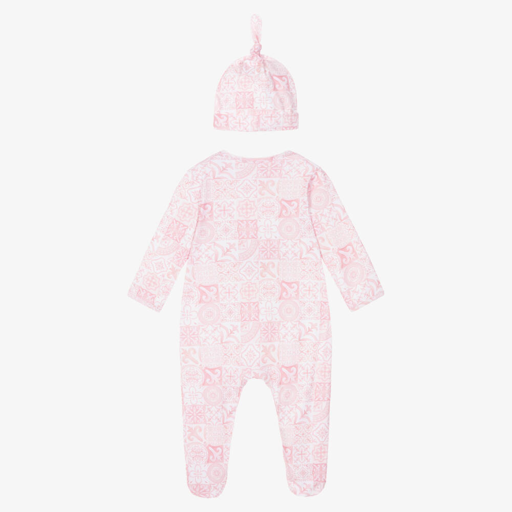 My Little Pie-طقم بيبي غرو قطن سوبيما لون زهري للبنات | Childrensalon