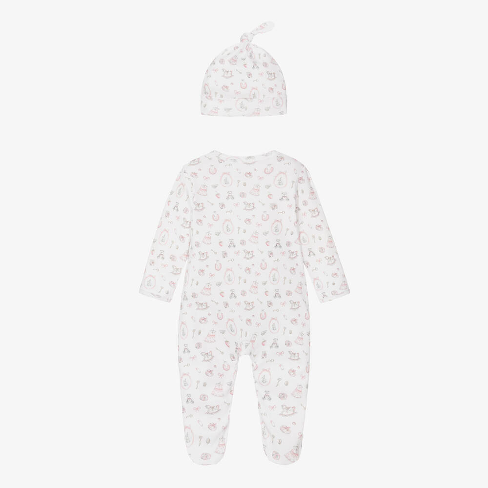 My Little Pie-Girls White & Pink Babysuit Set | Childrensalon