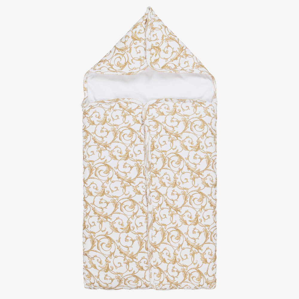 My Little Pie-Gold Supima Cotton Allure Print Nest (82cm) | Childrensalon