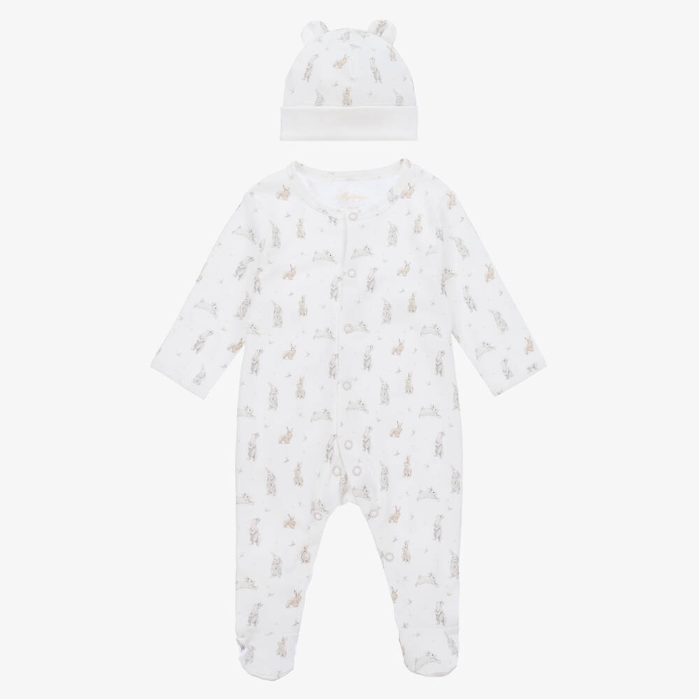 My Little Pie-Ivory Supima Cotton Babygrow Set | Childrensalon