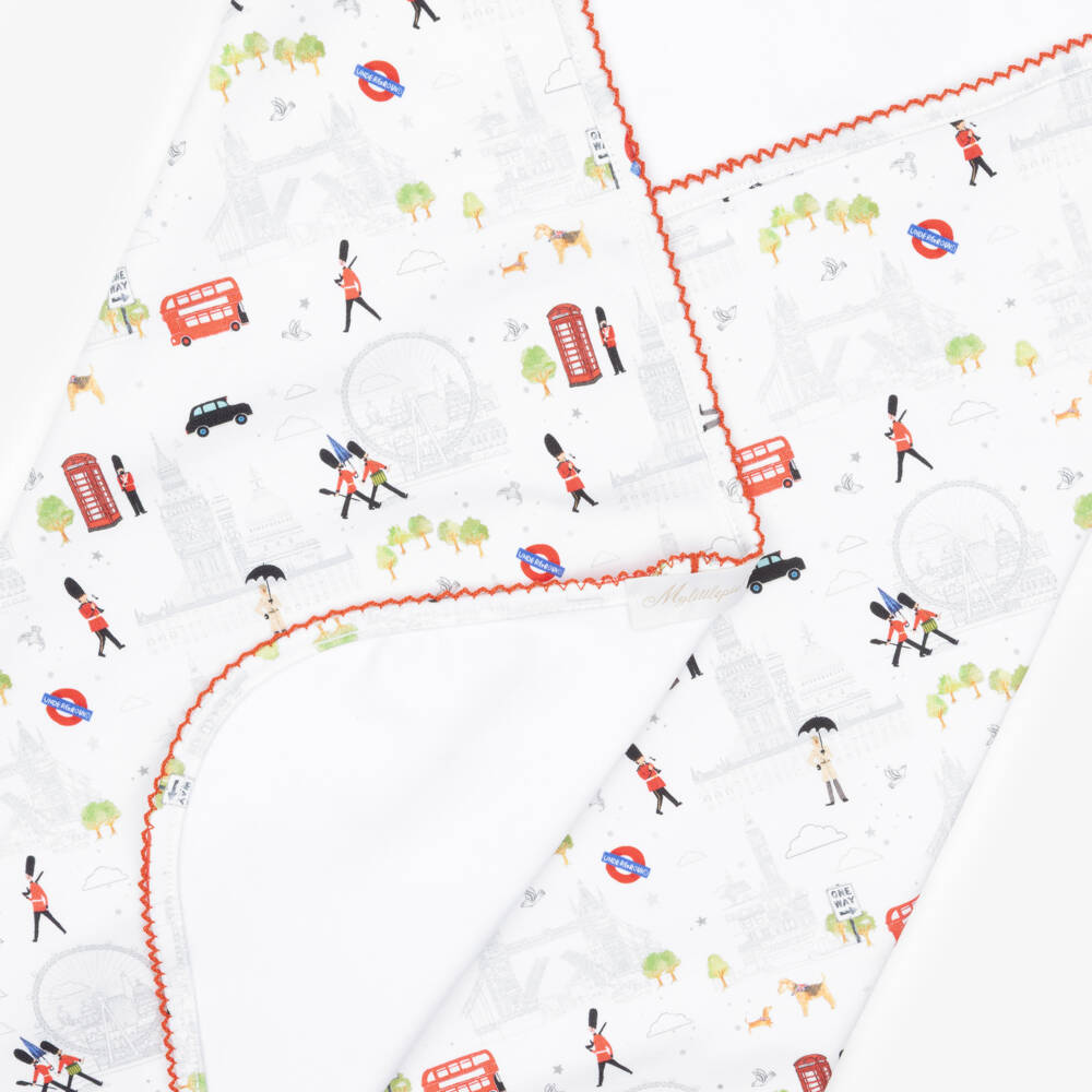 My Little Pie-بطانية بطبعة لندن بريدج للرضع (75 سم) | Childrensalon