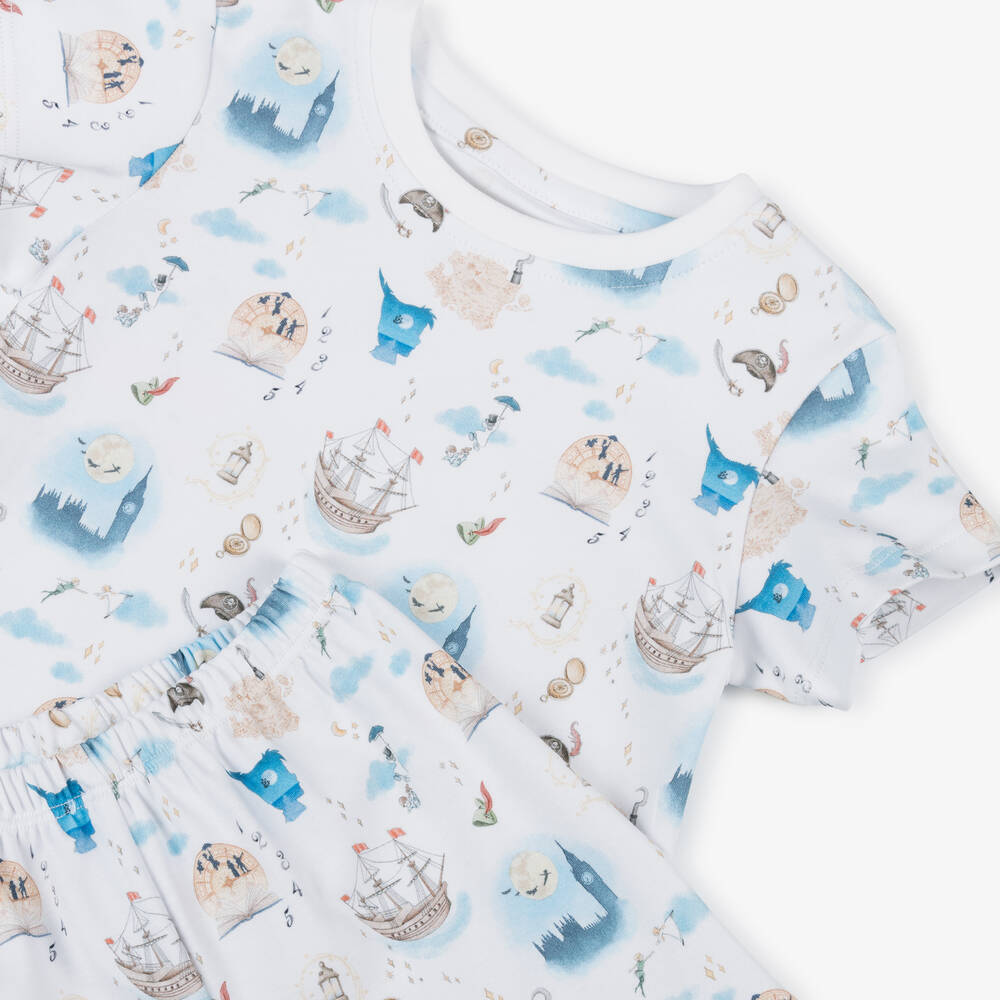 My Little Pie-Supima Cotton Peter Pan Shorts Pyjamas | Childrensalon