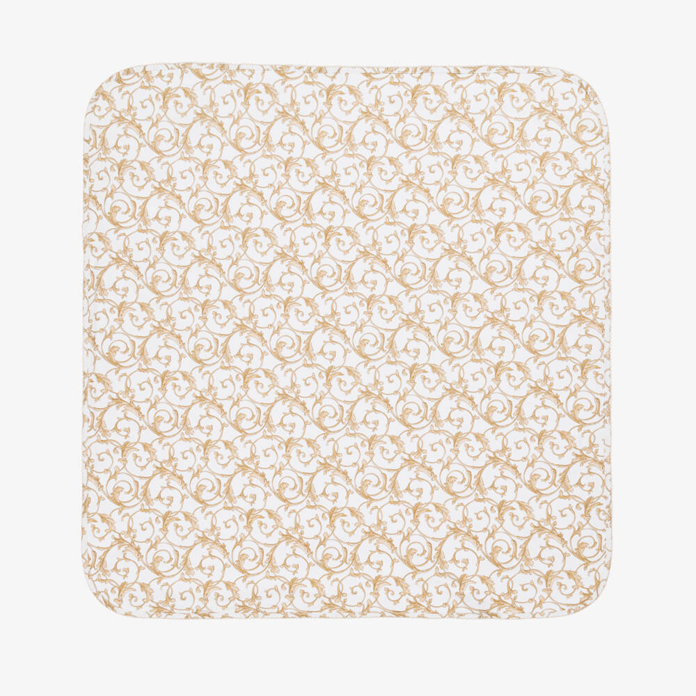 My Little Pie-White Allure Print Supima Cotton Blanket (80cm) | Childrensalon