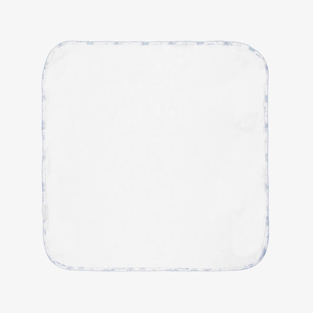 My Little Pie-White & Blue Celestia Print Cotton Blanket (82cm) | Childrensalon