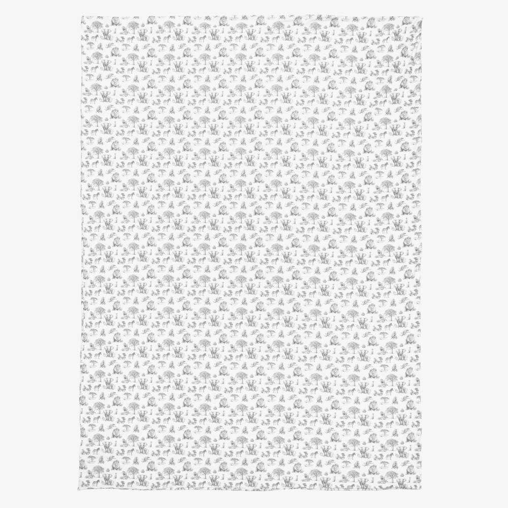 My Little Pie-White & Grey Wild Horizon Supima Cotton Single Bedding Set (200cm) | Childrensalon