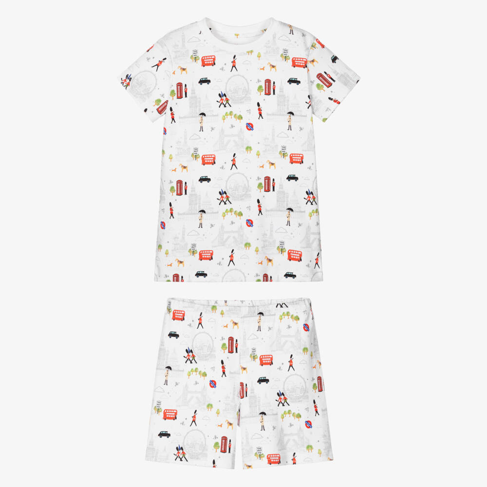 My Little Pie-White London Bridge Short Pyjamas | Childrensalon