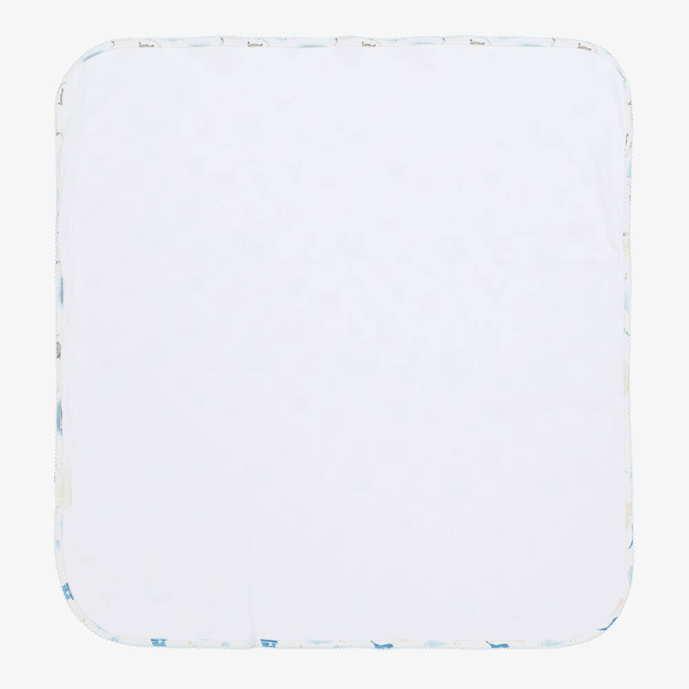 My Little Pie-White Supima Cotton Peter Pan Blanket (80cm) | Childrensalon