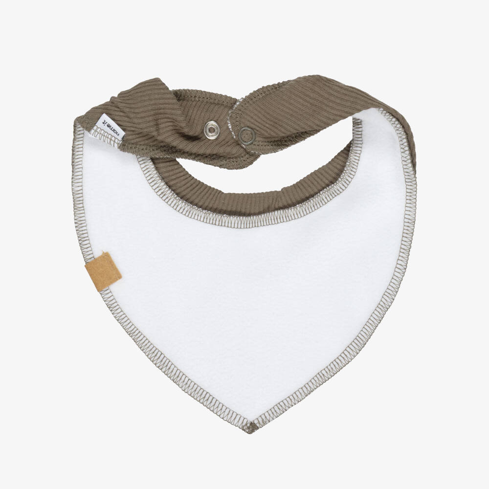 NAME IT-مريلة باندانا قطن عضوي لون بيج (عدد 3) | Childrensalon