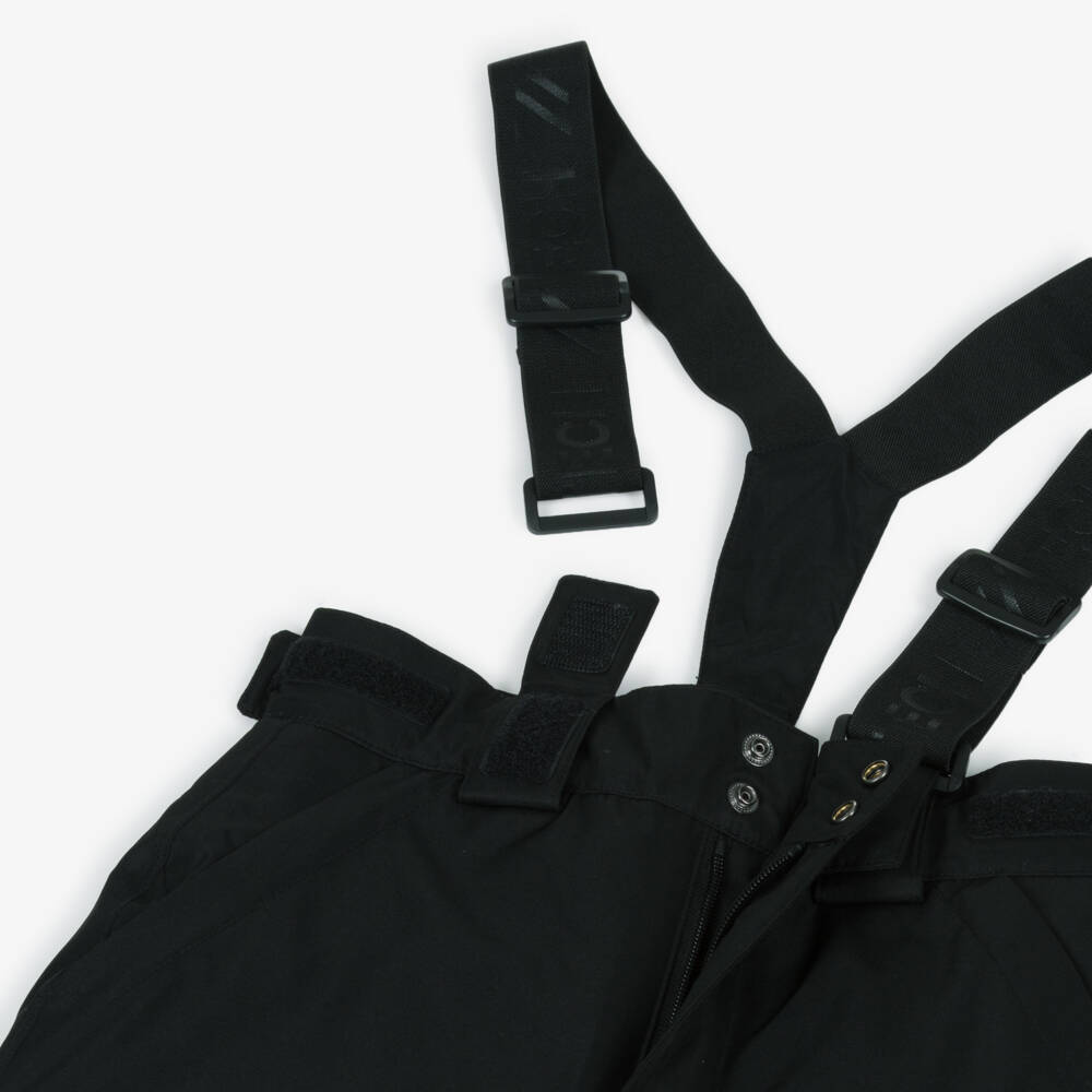 NAME IT-بنطلون تكنيكال للتزلج بحمالات كتف لون أسود | Childrensalon