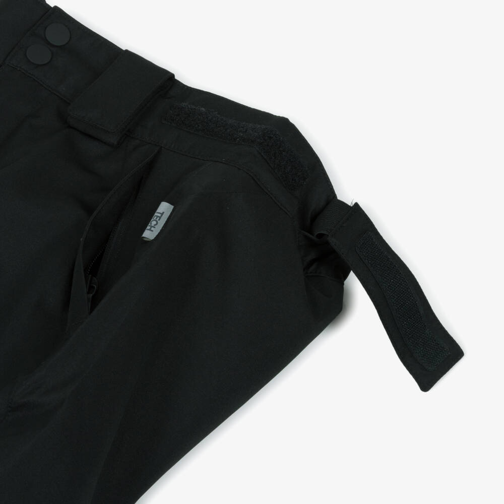 NAME IT-بنطلون تكنيكال للتزلج بحمالات كتف لون أسود | Childrensalon