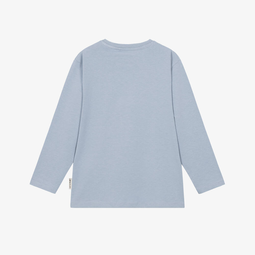 NAME IT-Boys Blue Football Graphic Cotton T-Shirt | Childrensalon