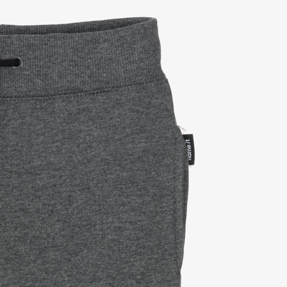 NAME IT-Boys Dark Grey Cuffed Joggers | Childrensalon