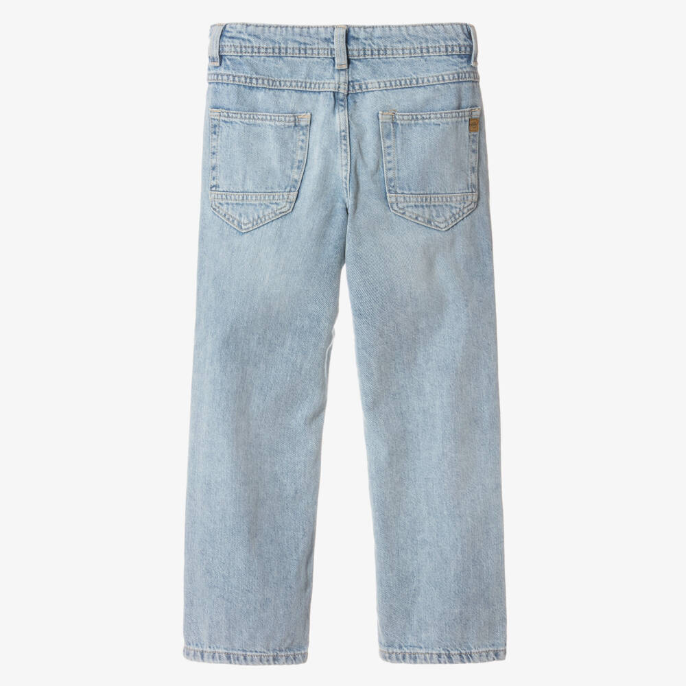 NAME IT-بنطلون جينز دنيم بقصة مستقيمة لون أزرق فاتح للأولاد | Childrensalon