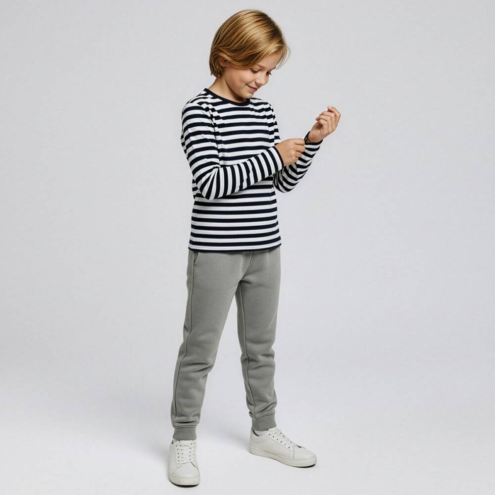 NAME IT-Штаны джоггеры зеленые с боковыми карманами для мальчиков | Childrensalon