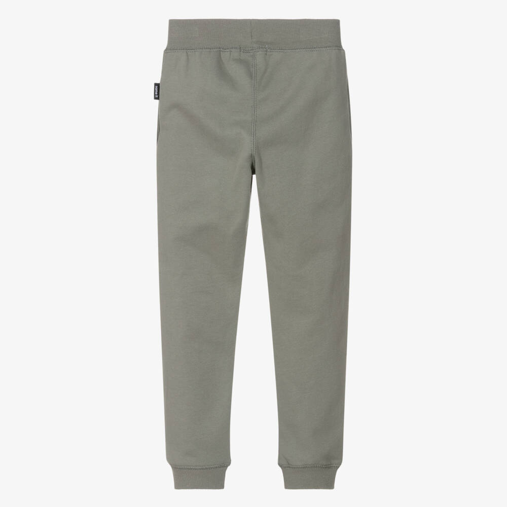 NAME IT-Boys Sage Green Joggers with Side Seam Pockets | Childrensalon