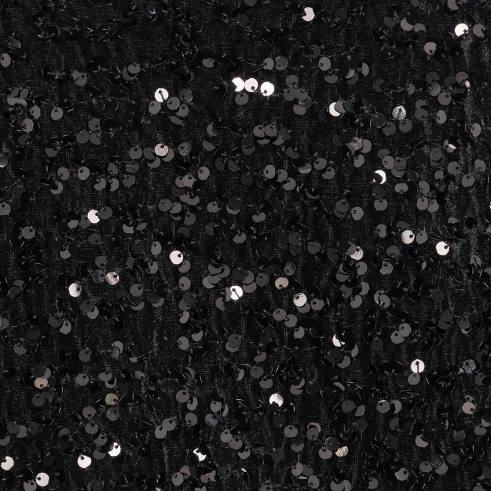 NAME IT-Girls Black Sequin Blouson Jacket | Childrensalon