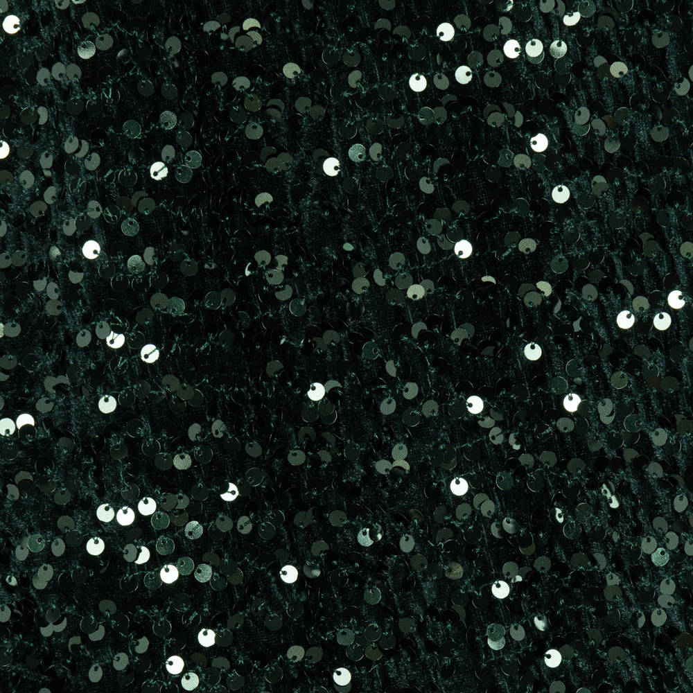 NAME IT-Girls Emerald Green Sequinned Dress with Bows | Childrensalon